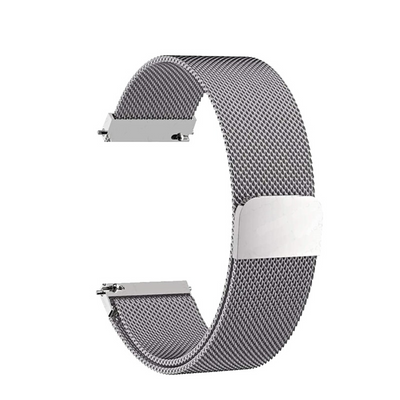 Silver Milanese Loop -