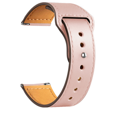 Pink leather loop modern buckle - Default Title